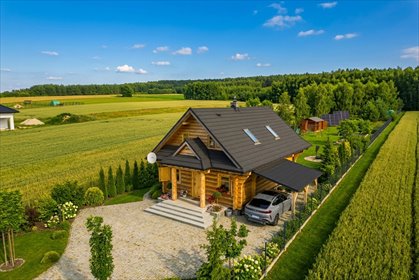 Miejsce w którym się zakochasz - Dom z bali dom Wierzbica
