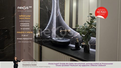 mieszkanie na sprzedaż 77m2 mieszkanie Wrocław, Szczepin, Szczepin, Długa