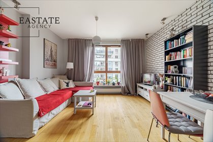 Polecam funkcjonalne 2-pokojowe mieszkanie 44 m² z widokiem na patio mieszkanie Warszawa, Mokotów, Służewiec, Obrzeżna