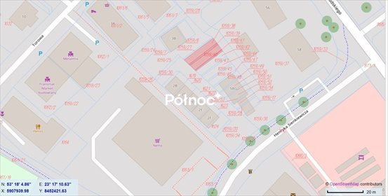 działka na sprzedaż 180m2 działka Czarna Białostocka