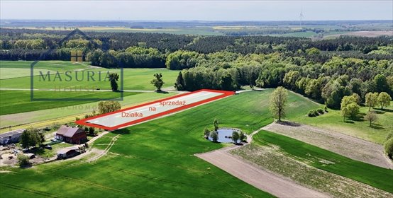 Na sprzedaż działka 3000 m² w Gulb - las, media, szybki dojazd działka Gulb