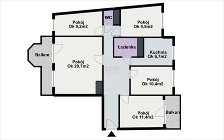 mieszkanie na sprzedaż 89m2 mieszkanie Wrocław, Śródmieście, Nadodrze, Kilińskiego Jana