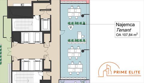 lokal użytkowy na wynajem 107m2 lokal użytkowy Warszawa, Mokotów Stary Mokotów, Puławska