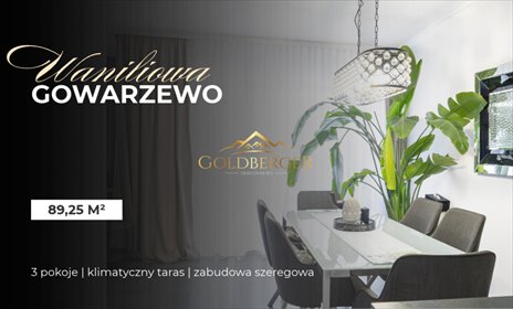 Polecam przestronne 3-pokojowe mieszkanie 89,25 m² w Gowarzewie dom Gowarzewo, Waniliowa