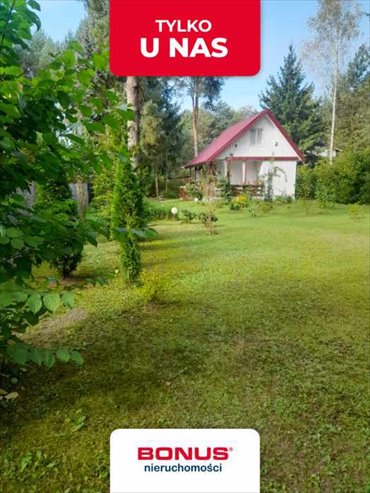 Działka z domem 36m², las, jezioro, media (Piaski Duchowne) działka Piaski Duchowne