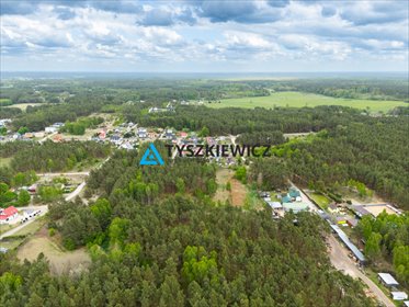 Działka z lasem i przestrzenią w Czersku – 6630 m² działka Czersk