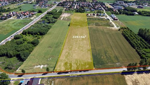 Inwestycyjna działka 33 915 m² z potencjałem rozwoju działka Płońsk