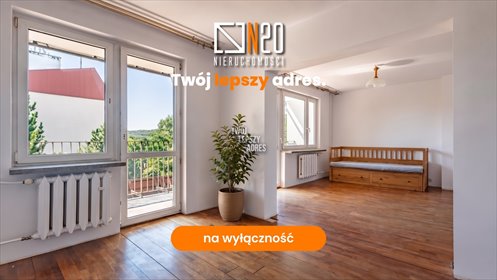 Mieszkanie 51 m² z dużym balkonem i potencjałem aranżacyjnym polecam! mieszkanie Kraków, Bronowice, Juliusza Lea