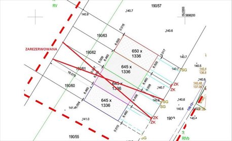 Polecam działkę 250 m² pod zabudowę szeregową w Lubinie działka Lubin, Spacerowa