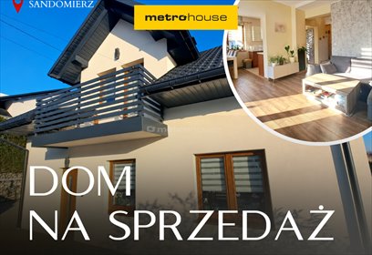 Dwukondygnacyjny dom 4 sypialnie, garaż, ogrzewanie gazowe dom Sandomierz, Gołębicka