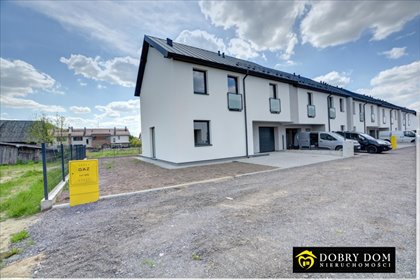 Nowoczesny dom szeregowy 131 m², Zawady, Białystok dom Białystok, Zawady