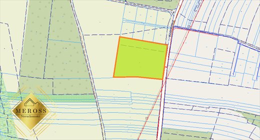Działka budowlana na sprzedaż Mstów 1 000m2 Foto 2