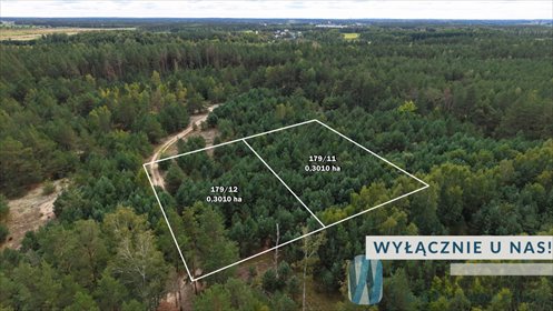 Działka rolna 3010 m² w Opalencu (spokojna okolica) działka Opaleniec