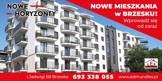 Nowoczesne mieszkanie 65 m² z ogródkiem/balkonem w Brzesku mieszkanie Brzesko, Królowej Jadwigi
