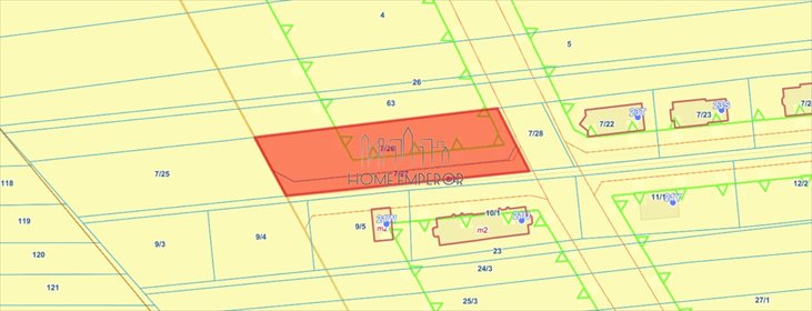 działka na sprzedaż 1736m2 działka Warszawa, Wawer, Sadul, Mrówcza