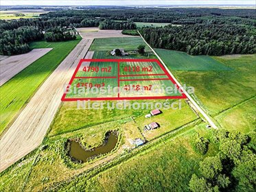 Urokliwe działki pod zabudowę zagrodową w Brześciance działka Brześcianka