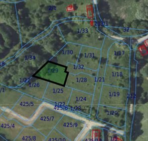 działka na sprzedaż 1033m2 działka Pierwoszów, Dębowa