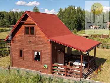 Urokliwy domek letniskowy 55 m² blisko Jeziora Gąsiorowskiego dom Gąsiorowo Olsztyneckie