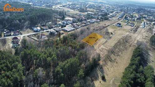 działka na sprzedaż 830m2 działka Głogów Małopolski, Akacjowa