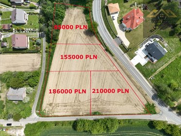działka na sprzedaż 1500m2 działka Radlna