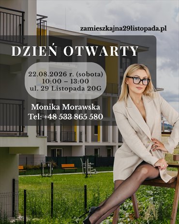 Sprzedam nowe 4-pokojowe mieszkanie 58 m² w Nowym Sączu mieszkanie Nowy Sącz, 29 Listopada