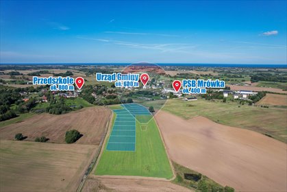 działka na sprzedaż 1305m2 działka Będzino