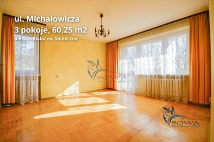 Przestronne 3-pokojowe mieszkanie w centrum Bielska-Bała mieszkanie Bielsko-Biała, Bielsko Południe