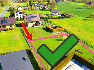 działka na sprzedaż 1311m2 działka Kiczyce