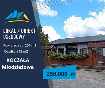 lokal użytkowy na sprzedaż 201m2 lokal użytkowy Koczała, Młodzieżowa