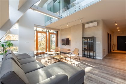 Wynajmę luksusowe 147 m² dwupoziomowe mieszkanie z klimatyzacją mieszkanie Wrocław, Śródmieście, Zalesie, Chopina Fryderyka