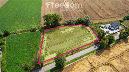 Działka budowlana 5000 m² z warunkami zabudowy i mediami działka Pszczółki