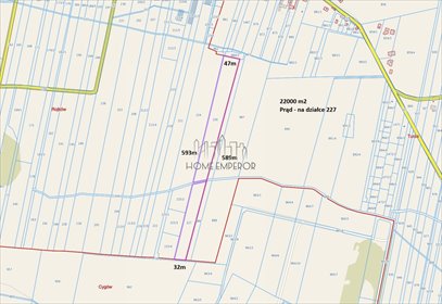 Sprzedam działkę 22 000 m² w Rojkowie z prądem i potencjałem działka Rojków