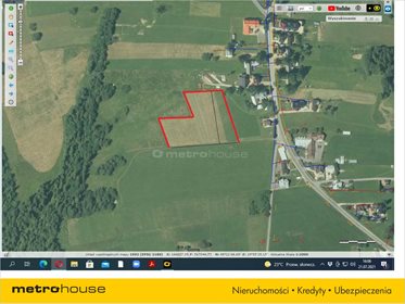 Działka budowlana na sprzedaż Czerwienne, Czarny Dunajec 8 478m2 Foto 3