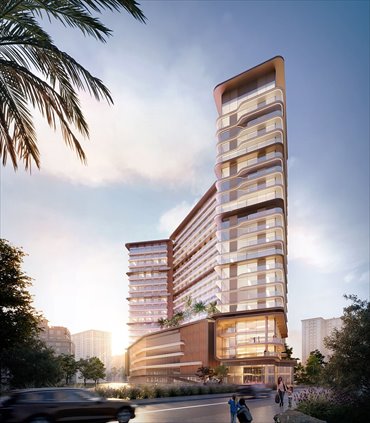 Nowoczesny 3-pokojowy apartament z widokiem na Zatokę mieszkanie Jebel Ali, Jebel Ali Free Zone, Jebel Ali, Dubaj