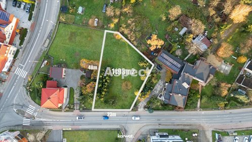 działka na sprzedaż 1193m2 działka Rogów