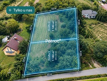 Działka budowlana 1180 m² w Zawadzie - idealna pod dom. działka Zawada, Sadowa