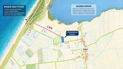 Działka inwestycyjna 4932 m² pod turystykę zapraszam działka Kopań