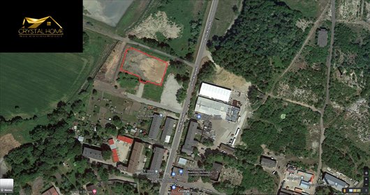 Na sprzedaż działka inwestycyjna 2531 m² z mediami i utwardzonym terenem działka Żarów