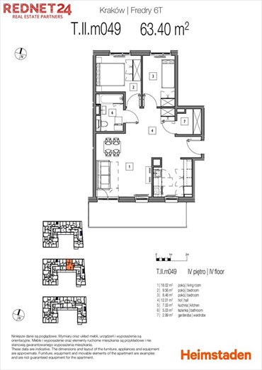 mieszkanie na sprzedaż 63m2 mieszkanie Kraków