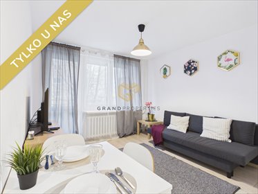 Funkcjonalne 2 pokoje z wnęką na Mokotowie. mieszkanie Warszawa, Mokotów, Łużycka