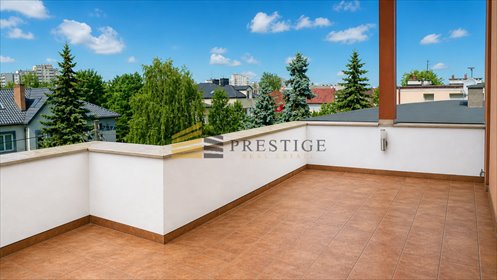 Nowoczesny dom bliźniaczy 360 m² w Wilanowie (biuro/mieszkanie) dom Warszawa, Wilanów, Królowej Marysieńki