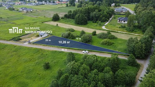 działka na sprzedaż 1026m2 działka Tarnobrzeg, Borów
