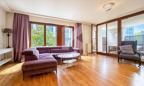 Polecam przestronny apartament 117 m² z balkonem i garażem mieszkanie Warszawa, Mokotów