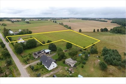 Działka 3361 m² z warunkami zabudowy w Podole Małe działka Podole Małe, Długa