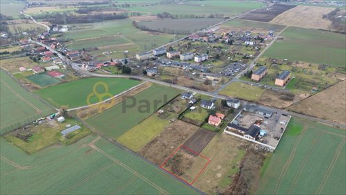 działka na sprzedaż 1097m2 działka Pęcław