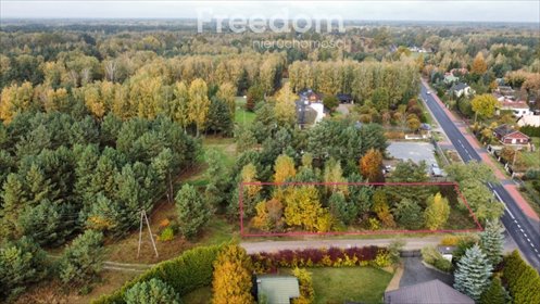 działka na sprzedaż 1135m2 działka Budy Zaklasztorne, Mazowiecka