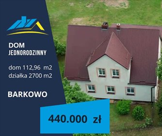 dom na sprzedaż 158m2 dom Barkowo