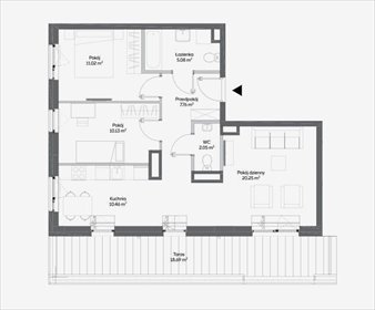 mieszkanie na sprzedaż 67m2 mieszkanie Warszawa, Włochy, Raków, Fajansowa