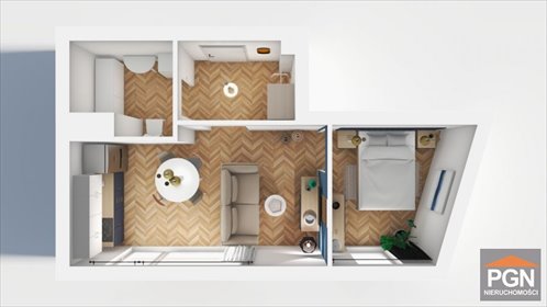 mieszkanie na sprzedaż 33m2 mieszkanie Łukęcin