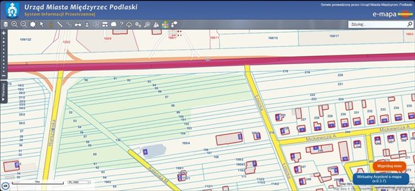 działka na sprzedaż 2728m2 działka Międzyrzec Podlaski, Łosicka